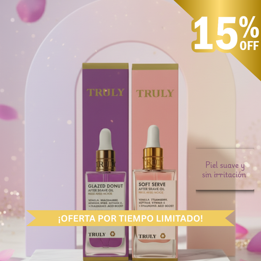 Combo Aceite Truly Soft Serve & Glazed Donut 60ml