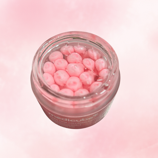 Crema Medicube de Cápsulas de PDRN – Crema Hidratante de Cápsulas Rosas